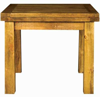 rutland Rough Sawn Extending Dining Table