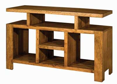 rutland Rough Sawn Wide TV Unit