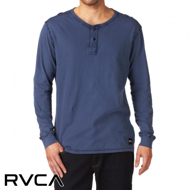 Mens RVCA Rvca Tunis Color Long Sleeve T-Shirt