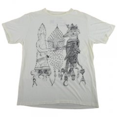 Rvca Mens Rvca Sonic Palace Tee Mellow Yellow