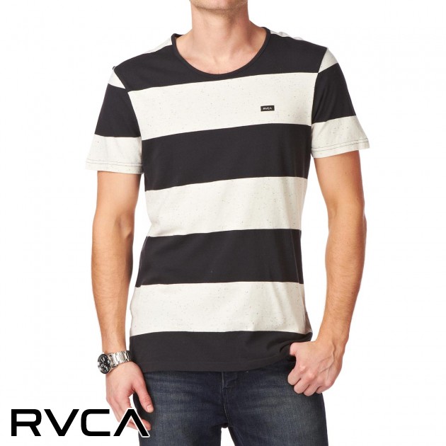 RVCA Mens RVCA Tregue T-Shirt - Rolling Blue