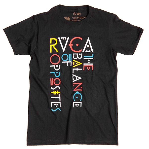RVCA T-Shirt - Futura - Black G1SSVT