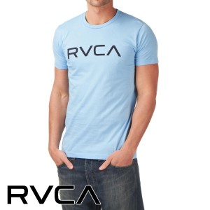 RVCA T-Shirts - RVCA Big Logo T-Shirt - Light