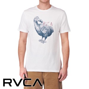 RVCA T-Shirts - RVCA Dodo T-Shirt - Vintage White