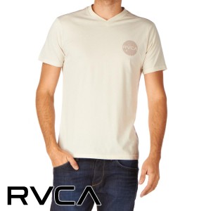 RVCA T-Shirts - RVCA Dotty V-Neck T-Shirt -