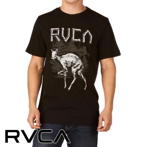 RVCA T-Shirts - RVCA Prehistoric Deer T-Shirt -