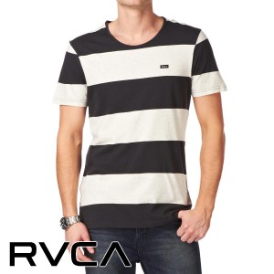 RVCA T-Shirts - RVCA Tregue T-Shirt - Rolling Blue