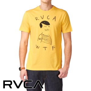 RVCA T-Shirts - RVCA Wtf T-Shirt - Starting