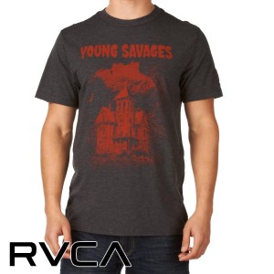 RVCA T-Shirts - RVCA Young Savages T-Shirt - Black