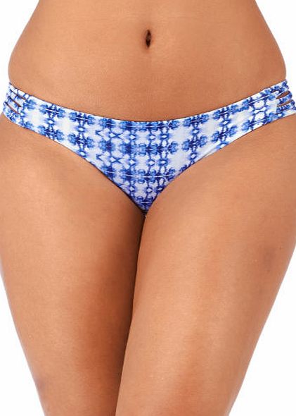 RVCA Womens RVCA Fast Livin Cheeky Bikini Bottom -
