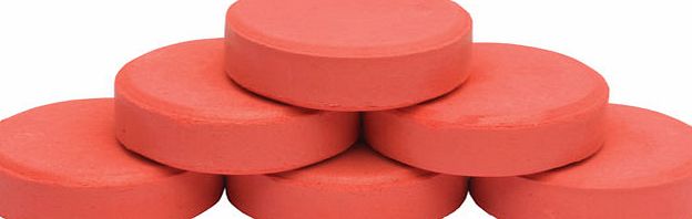 RVFM Colour Block- Red Pack of 6 TB2/6B/24