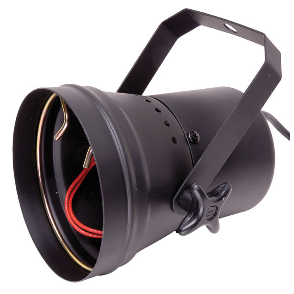 RVFM Par36 Spot Light Black 35-3546