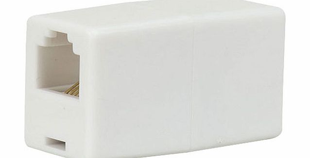 RVFM Us21 Modular Cord Coupler, 6p4c 283-009UK