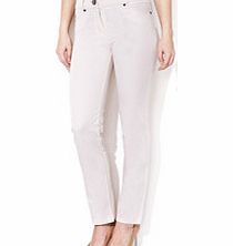 RYLKO Rami beige cotton blend trousers