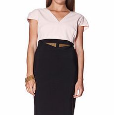 RYLKO Two-tone pink pencil dress
