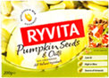 Ryvita Pumpkin Seeds and Oats Crispbread (200g)