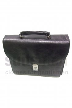 S Babila Round Fronted Briefcase