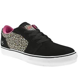 ?s Male First Blood Suede Upper in Black and Pink