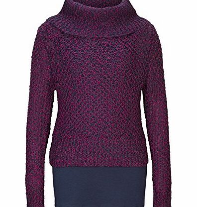 s.Oliver  Girls 66.410.61.2211 Jumper, Pink (Berry Knit X), 10 Years (Manufacturer Size: Small)