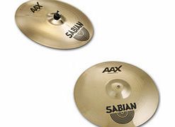 Sabian AAX Limited Edition 16 and 18 V-Crash Pack