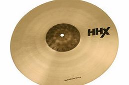 Sabian HHX Studio Crash 16`` Cymbal Natural Finish