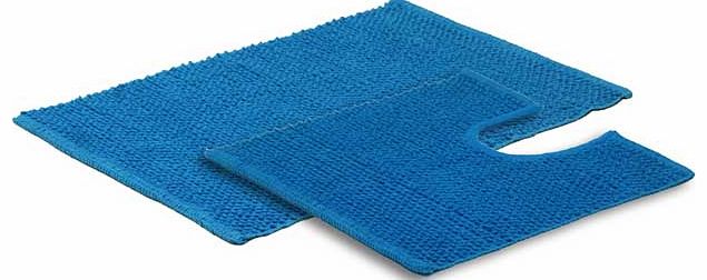 Sabichi 2 Piece Popcorn Bathmat and Pedestal -
