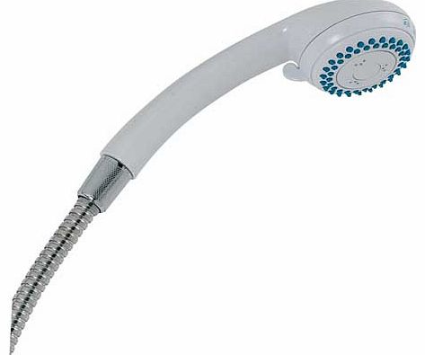 Sabichi 5 Function Shower Head and Hose - Chrome
