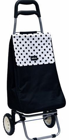 Sabichi Black Spot Shopping Trolley