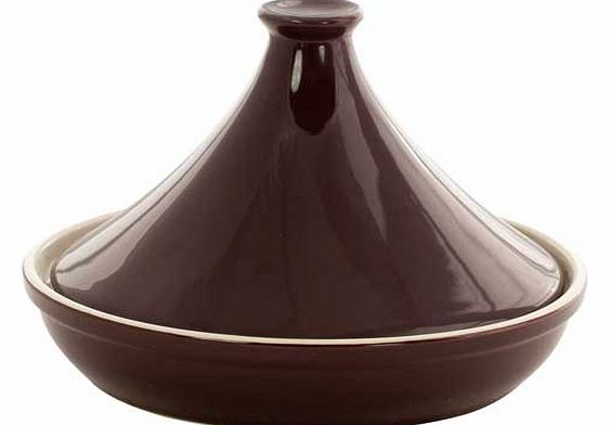 Sabichi Brasserie 25cm Tagine - Aubergine