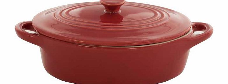 Sabichi Home Bistro Oval Mini Stoneware