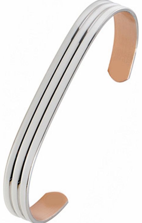 Sabona Classic Silver Plated Copper Bracelet