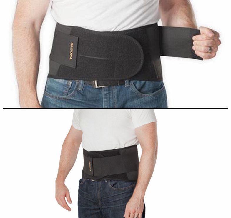 Sabona Deluxe Back Support with Copper