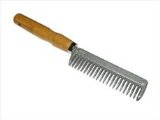 Mane Comb with wooden Handle