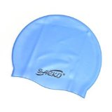 Saekodive Shark Latex Swimming Cap -BLUE
