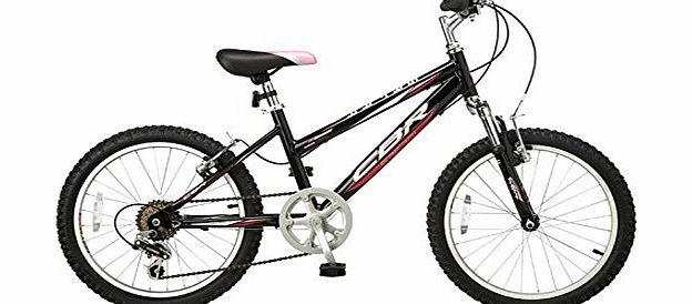 Safari Claud Butler CBR Safari Girls 20`` MTB Bike Bicycle 6 Speed Front Suspension
