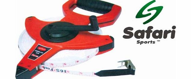 Safari Sports Safari Open Reel Tape Measure 50m