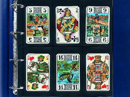 Safe 10 x Safe 477 Continuation Sheets/Sleeves Compact DIN A4 2 x Pockets 70 x 145 mm 6 Sided and - for 12 Cards Bop. POKEMON TRADING CARDS Card Game Card Collection YuGiOh Quartets - for SAFE Albums 7355 