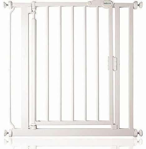 Safetots Self Closing Gate White Narrow 68.5cm-75cm