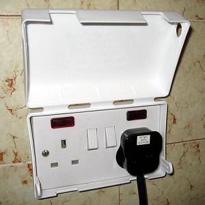 Universal Double Socket Cover