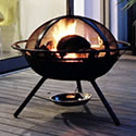Safety Firepit Brazier and BBQ