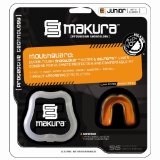 Safety In Sport Limited Makura Mouthguard / Gum Shield - Black Granite/Molten Orange - Adult **FREE UK DELIVERY**