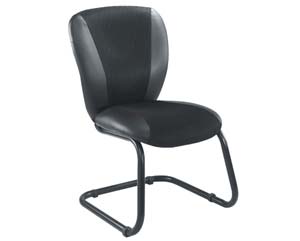 Saffron medium back visitor chair