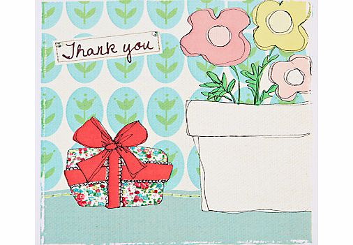 Saffron Present Thank You Card