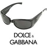 Safilo DOLCE and GABBANA 646S Sunglasses - Black