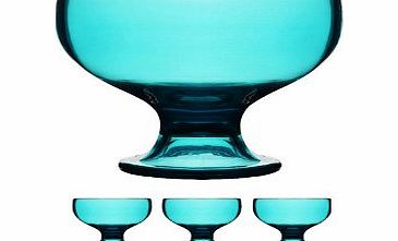 Sagaform Happy Days Bowls Blue Set of 4