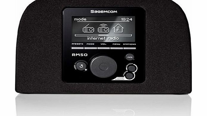 Sagemcom FM and Internet Radio - Black
