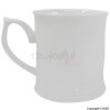 White Bone China Mug