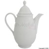 Sai White Coffee Pot