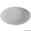 SAI White Oval Deep Platter Dish