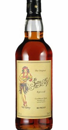 Sailor Jerry  RUM Caribbean Spiced Rum 70cl Bottle